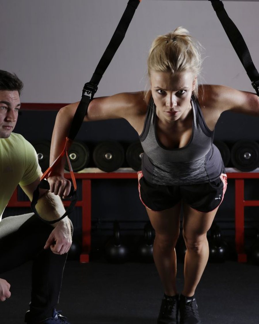 Personal training session
